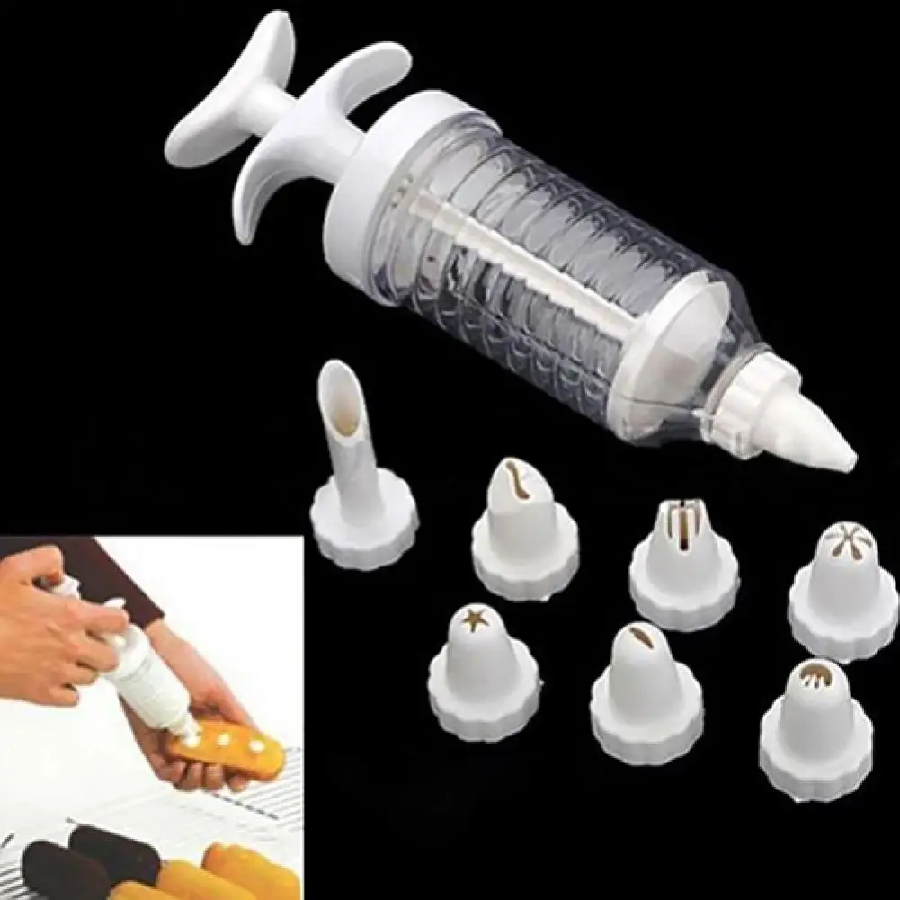 

8pcs Stamp Biscuit Mold 3D Cookie Plunger Cutter Pastry Decorating DIY Food Fondant Baking Mould Tool for Baking Accessory tools