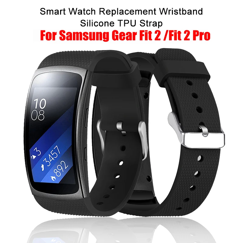 Сменный Браслет Ollivan для samsung gear Fit 2 Pro, силиконовый ремешок для samsung Fit 2/Fit2 Pro, мягкий силиконовый ремешок из ТПУ