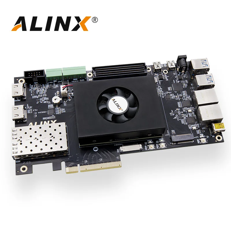 ALINX AXU7EV: Xilinx Zynq UltraScale + MPSoC XCZU7EV AI расчет 4K HDMI Входной выход PCIe3.0 H.265 автомобильный ADAS