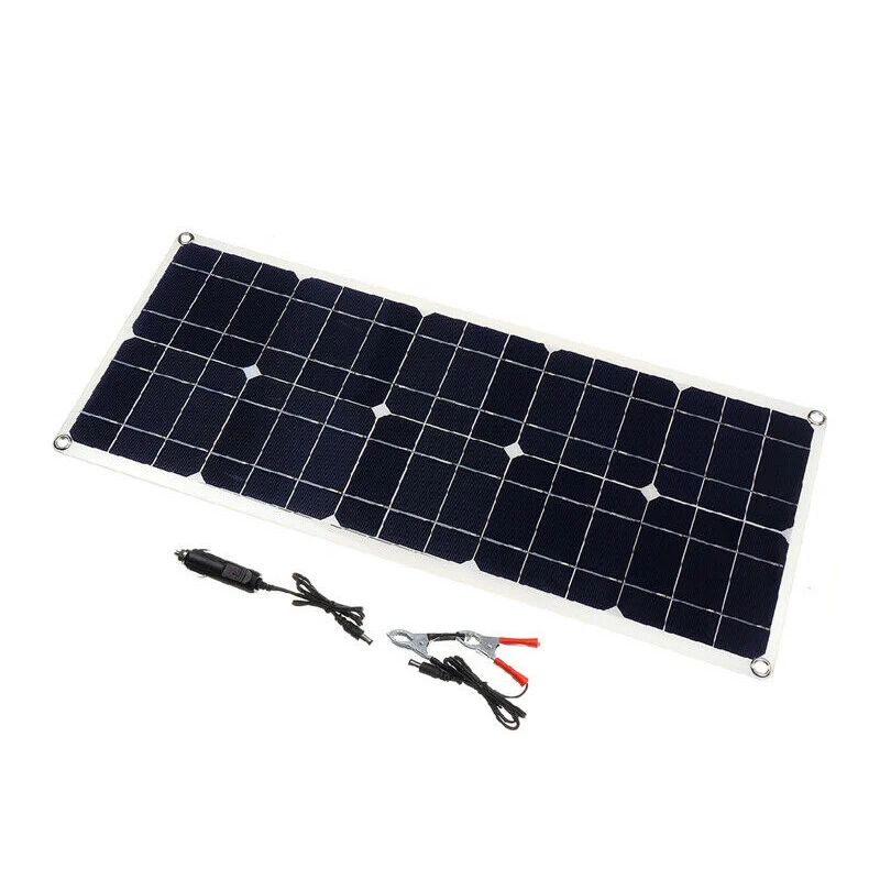 100W 18V Dual USB Автомобильное зарядное устройство Панели солнечные Батарея Зарядное