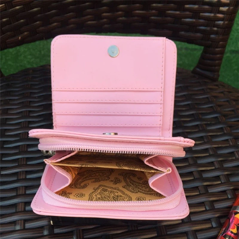 HELLO KITTY/Модный женский длинный кошелек с рисунком из мультфильма милый детский