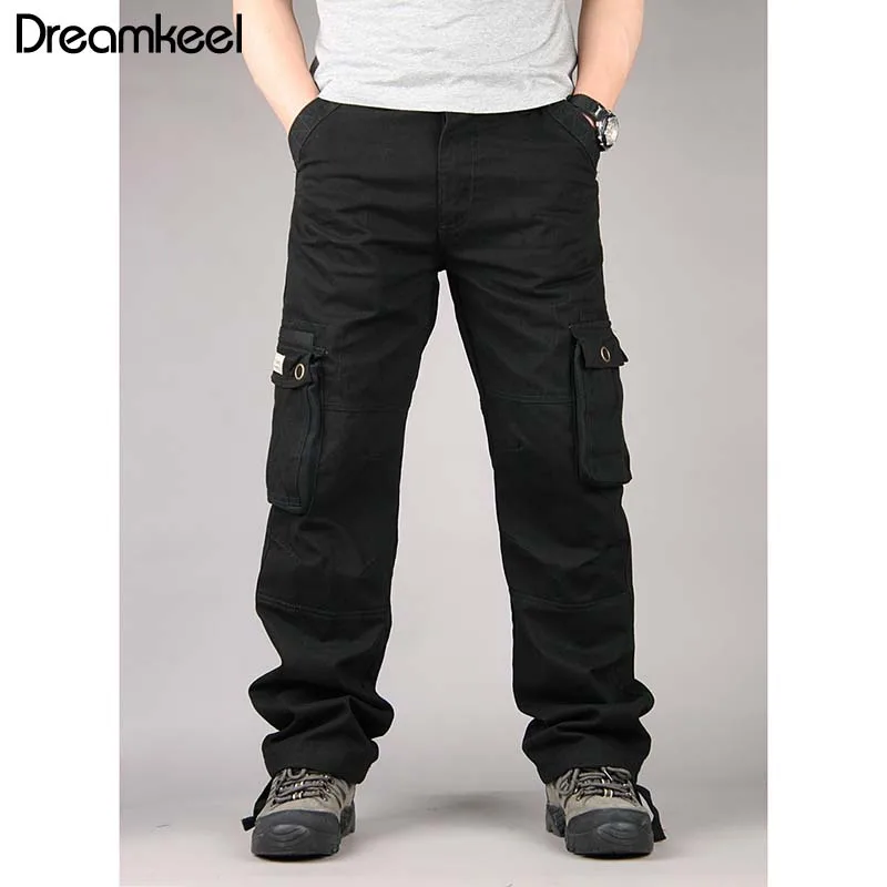 2019 камуфляжные тактические военные штаны мужские хлопковые свободные брюки в