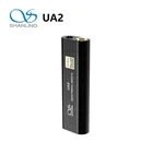 Портативный усилитель для наушников Shanling UA2 ES9038Q2M, Hi-Fi усилитель для наушников, USB DAC AMP, 2,5 мм, сбалансированный выход 3,5 мм, PCM768 DSD512 для iOS, Android