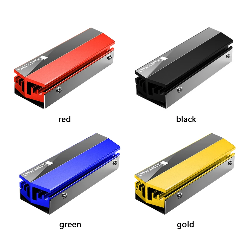 

Jonsbo M.2 SSD Heatsink Aluminum Alloy NGFF 2280 M2 NVMe heat sink Solid State Drive Cooler for Desktop PC Computer accessories
