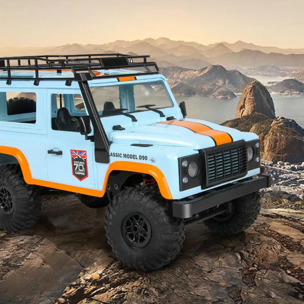 

1/12 2.4G 4WD Rc Car with LED Light Crawler Climbing Off-road Truck D90