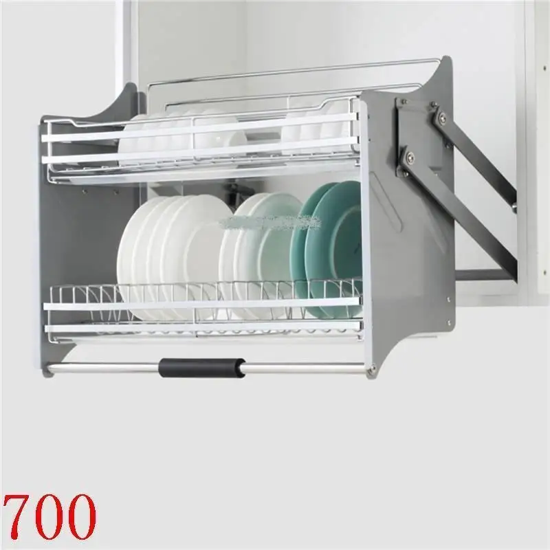 Dish Organizador Cocina аксессуары Organizar Para Armario из нержавеющей стали подвесной органайзер