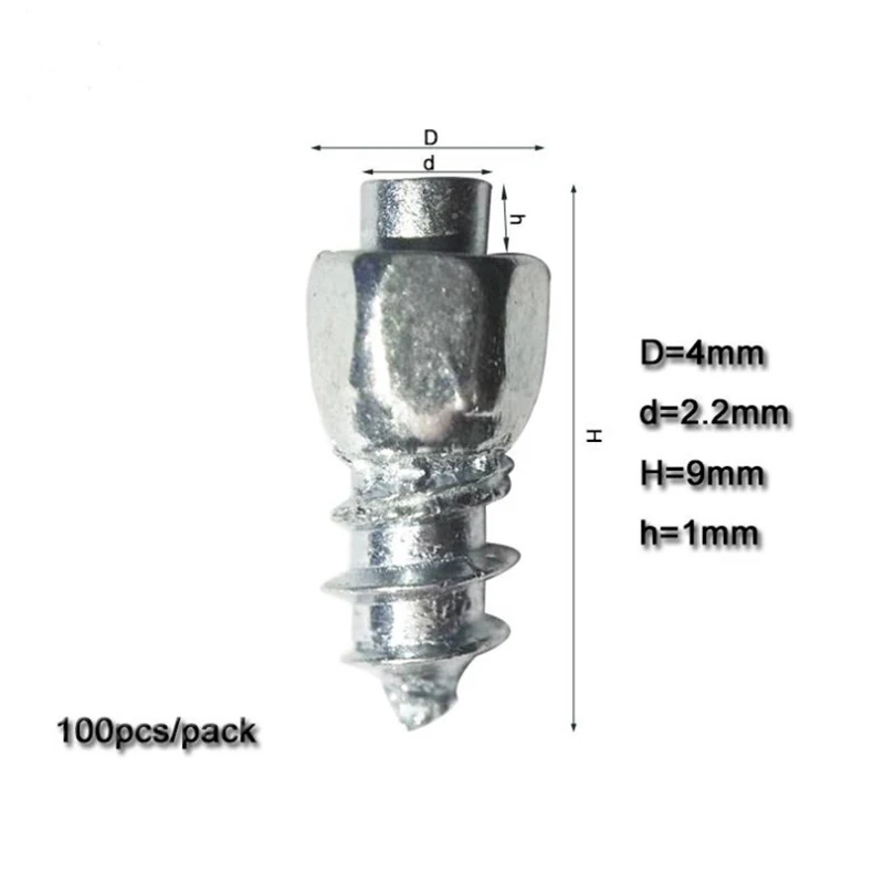 2020 новая модель винтовые шипы для снега противоскользящие колес шины 100 шт.