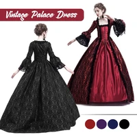 vintage medieval long dresses renaissance victorian gothic dress maxi ball gown dress party palace party cosplay costume s 5xl