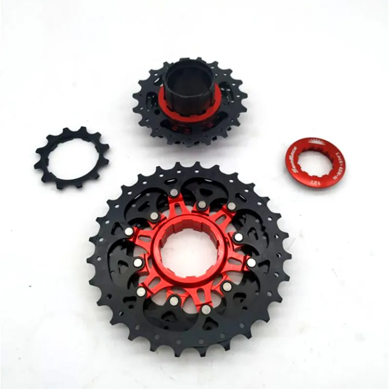 Кассета SunRace CSRX0 для шоссейного велосипеда свободное колесо 10 скоростей 12 28T