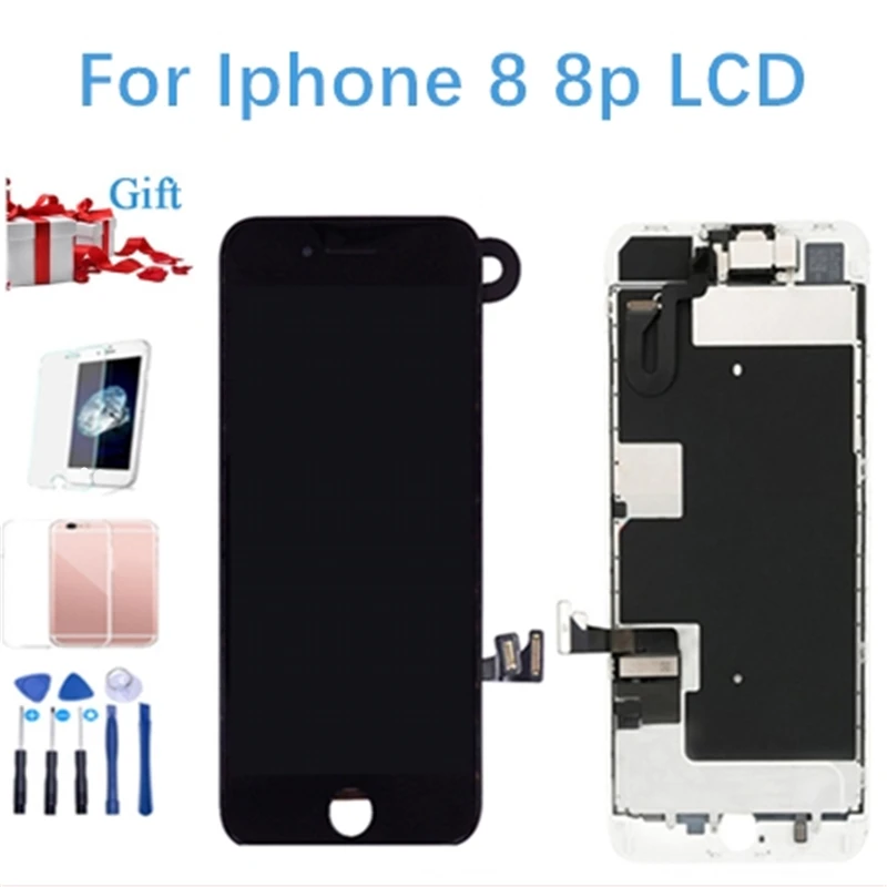 Высококачественный 4 7/5 5 дюймов для iPhone8/8 Plus ЖК-дисплей дигитайзер сборка Замена