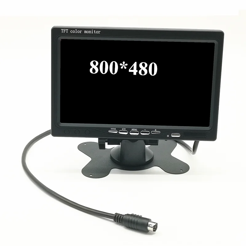 7 дюймов дисплей подголовника автомобиля монитор заднего вида и Wi Fi камера ТВ