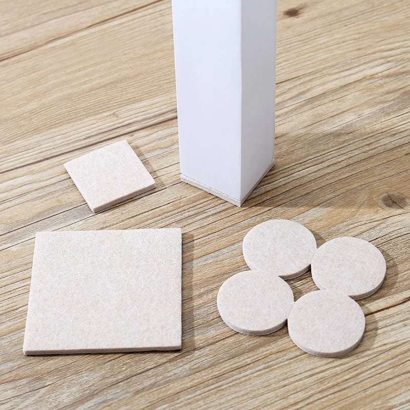 Ножек стола защита Войлок самоклеящиеся утолщение войлок коврик для ног крышка