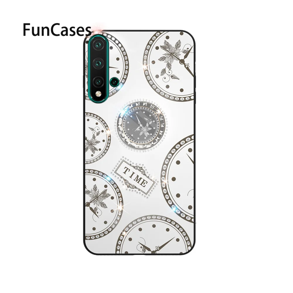 Sakura Gold для estojo Huawei Honor 20S carcaso 20 10 Lite 10i 20i Pro P Smart 2019 чехлы телефонов|Бамперы| |