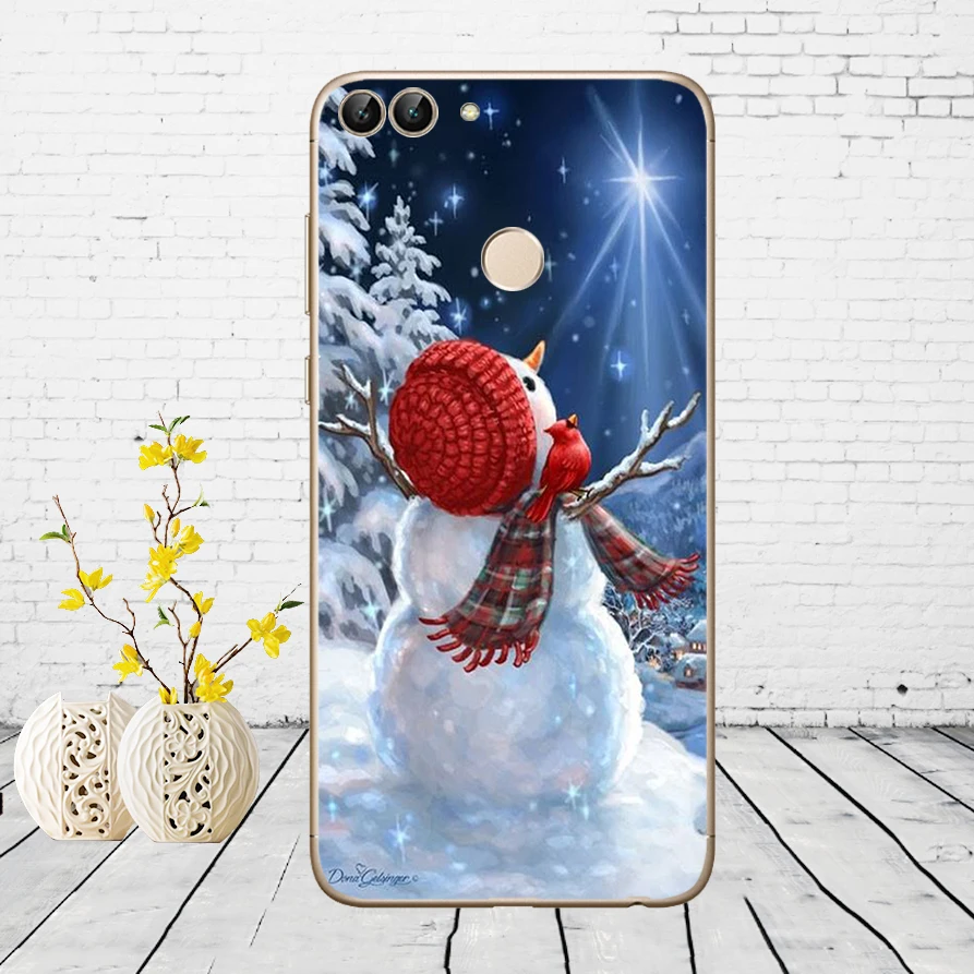 H2 Huawei P Smart Case TPU Мягкий силиконовый прозрачный чехол для телефона huawei P Smart Cover FIG-LX1 Enjoy 7S Чехол - Цвет: H2