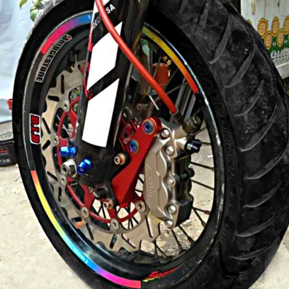 

Motorbike 40MM Brake Caliper Mouting Bracket for 320MM Front Brak Disc Brake Installation Adapter for Honda-CRF125 CRF250 CRF450