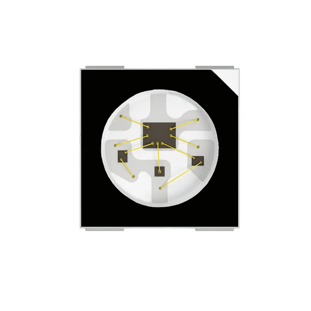 10-1000 шт. WS2812B 5050 RGB светодиодный чип WS2812 индивидуально адресуемый пиксель Чип WS2811 IC