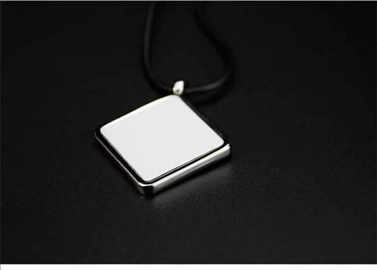 15 шт Бесплатная доставка на заказ Сублимация Пустые Металлические ожерелья