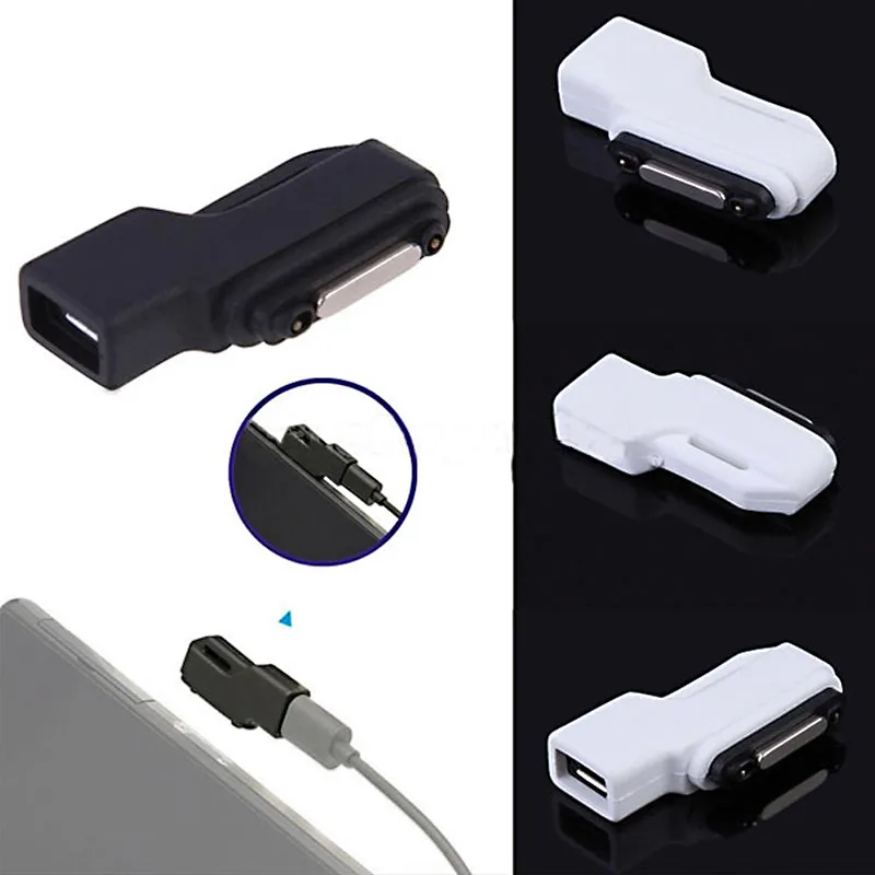 

Suitable for micro to S0ny Z1 / Z2 / Z3 magnetic charger mobile phone adapter
