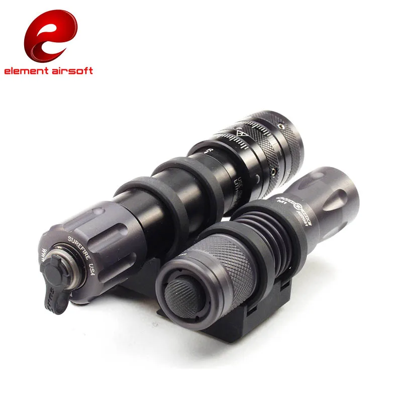 Element Airsoft 1 04 &quot0 76&quot двойной стек встроенный флэш светильник крепление Охота Softair