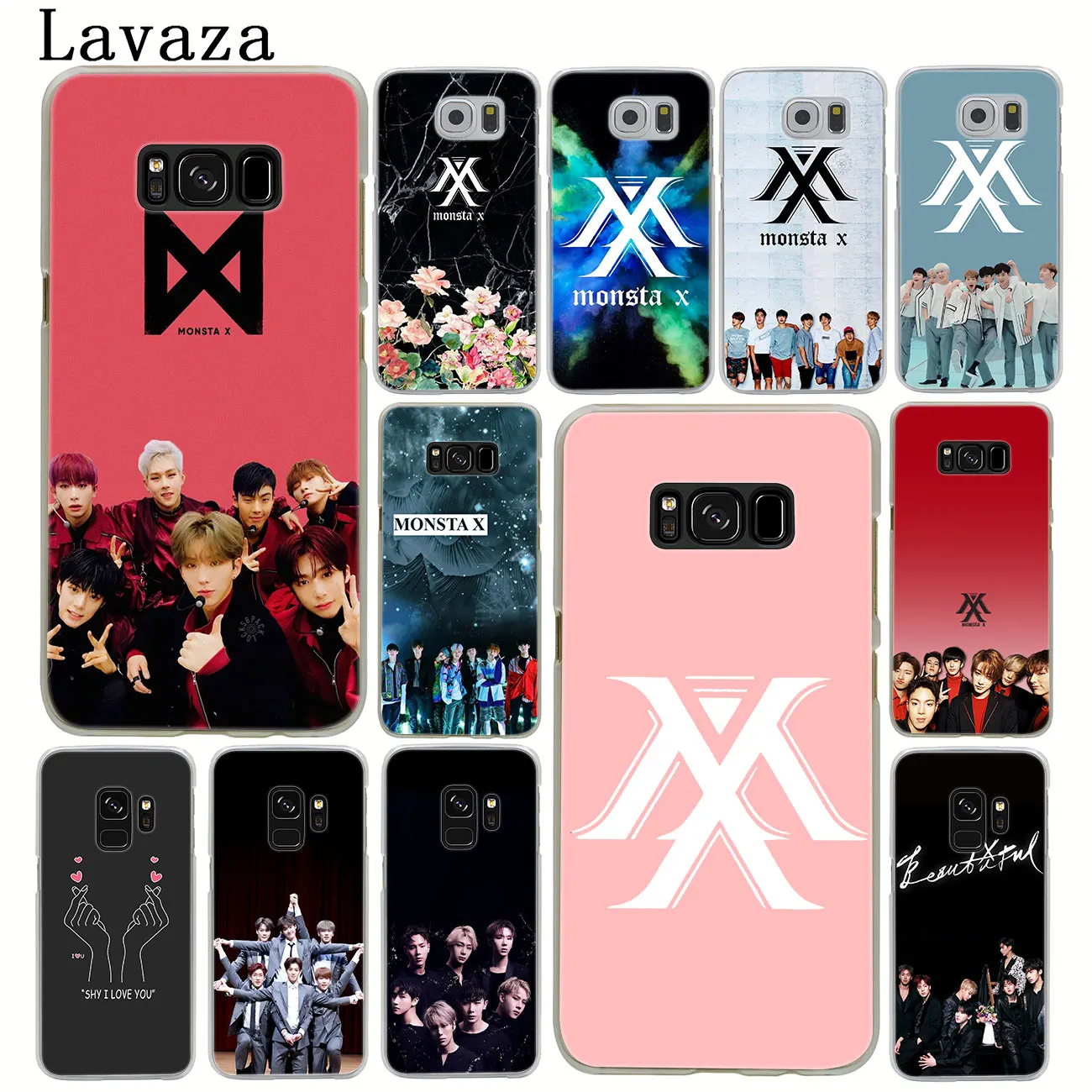 Жесткий чехол Lavaza MONSTAX Monsta X kpop для телефона samsung Galaxy S10 E S8 + S9 Plus S6 S7 Edge