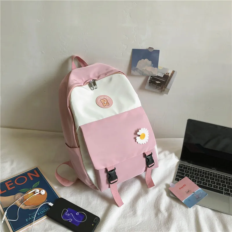 Милый женский рюкзак на плечо модная водонепроницаемая школьная сумка для