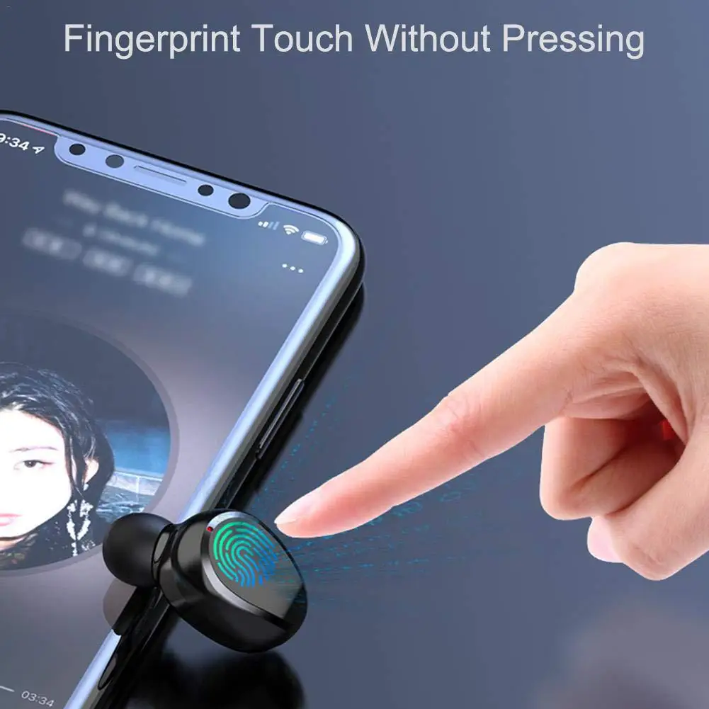 IPX7 водонепроницаемые спортивные наушники с 3500mA зарядным устройством F9 Mini 5D