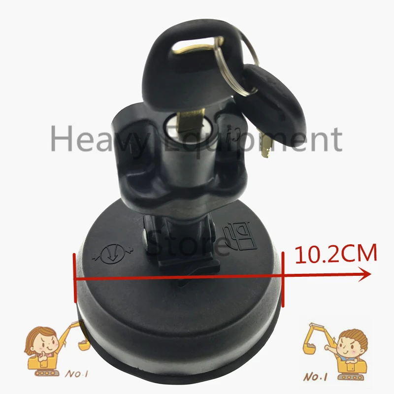 Новая крышка дизельного топливного бака для Hitachi Zaxis ZAX60 70 200 210 240 360-5G FYA00010024