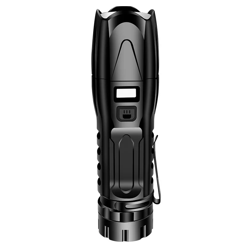 Kaufen Neue Xhp90 Highlight Power Taschenlampe Aluminium Legierung Freien Wasserdichte Intelligente Elektrische Display Taktische Taschenlampe Mini Taschenlampe