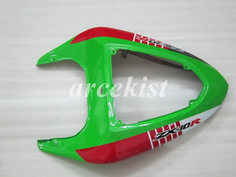4 бесплатных подарка ABS полный обтекатель комплект подходит для Kawasaki Ninja ZX-10R ZX10R 2006 2007 06 07 обтекатели на заказ Красный Зеленый Белый