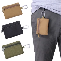 outdoor edc molle pouch multifunction key card case edc pouch molle bag tactical sports zipper bags