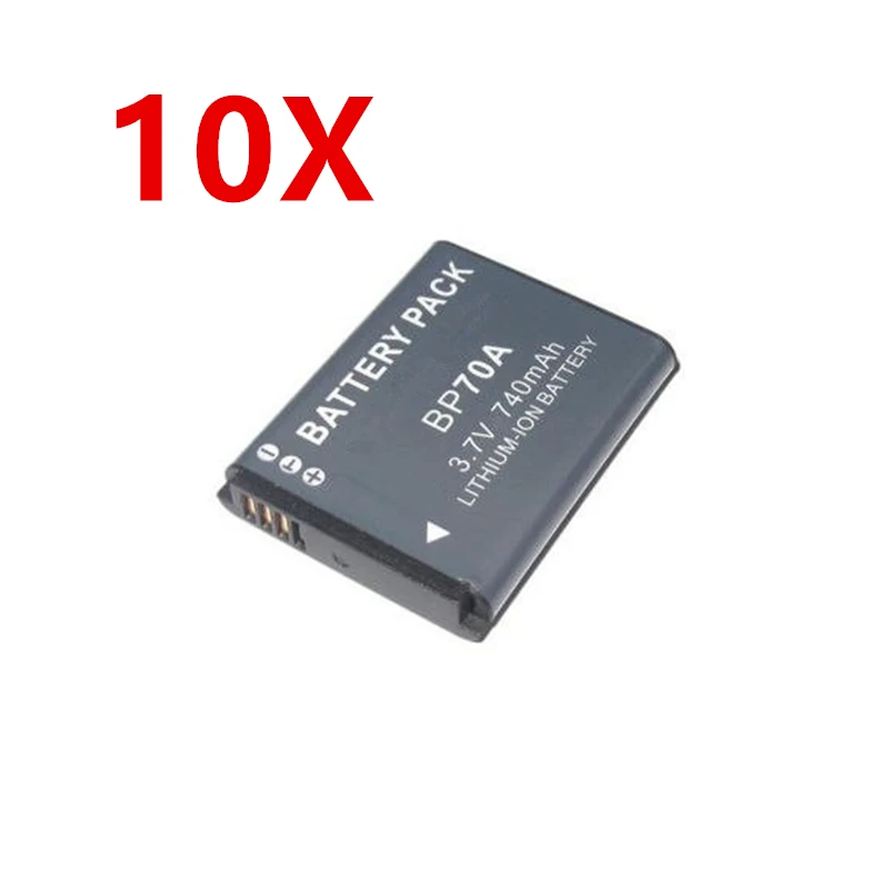 BP-70A EA-BP70A IA-BP70A BP70A IABP70A Батарея для SAMSUNG AQ100, DV150F, ES65, ES67, ES70, ES71, ES73, ES74, ES75, ES80