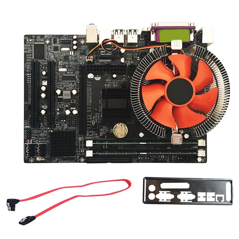 

G41 Desktop Motherboard For Cpu Set With Quad Core 2.66G Cpu E5430 + 4G Memory + Fan Atx Computer Mainboard Assemble Set