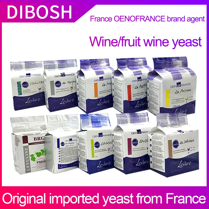 Импортные дрожжи 10 г виноградные фрукты киви апельсин виноград ананас груша