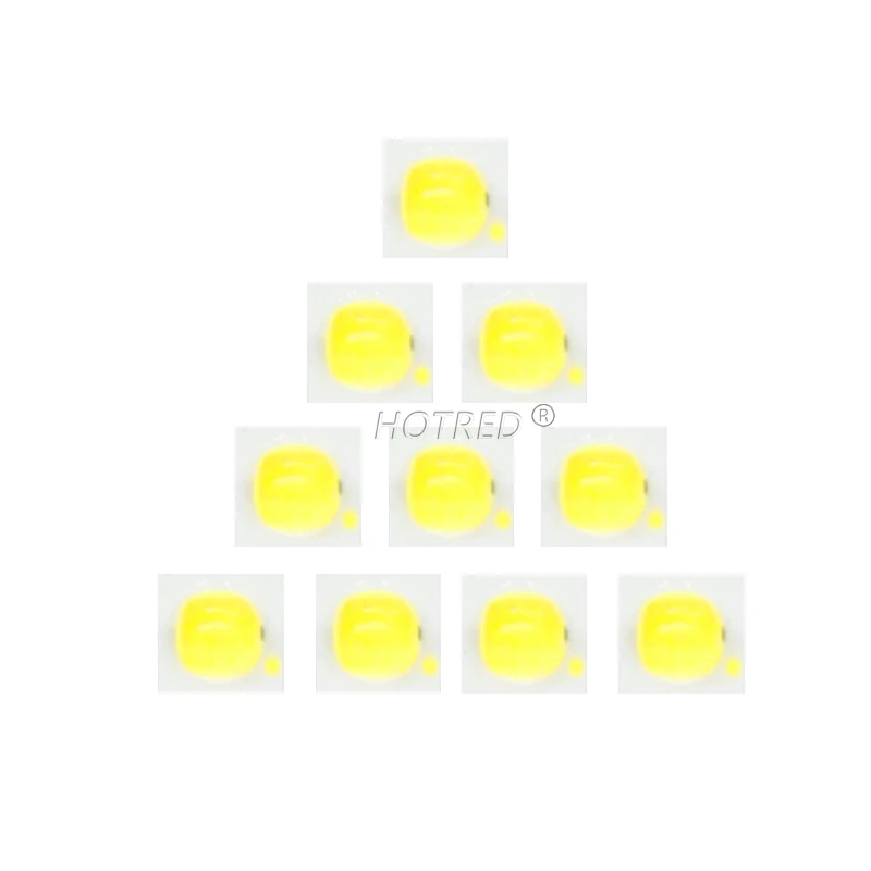 10 шт. 1 Вт 3 3535 SMD высокой Мощность светодиодный чип излучатель холодный белый и