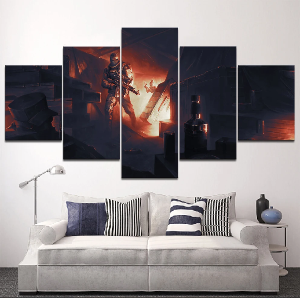 Модульная Картина на холсте для домашнего декора Постер 5 дюймов от игры тарков