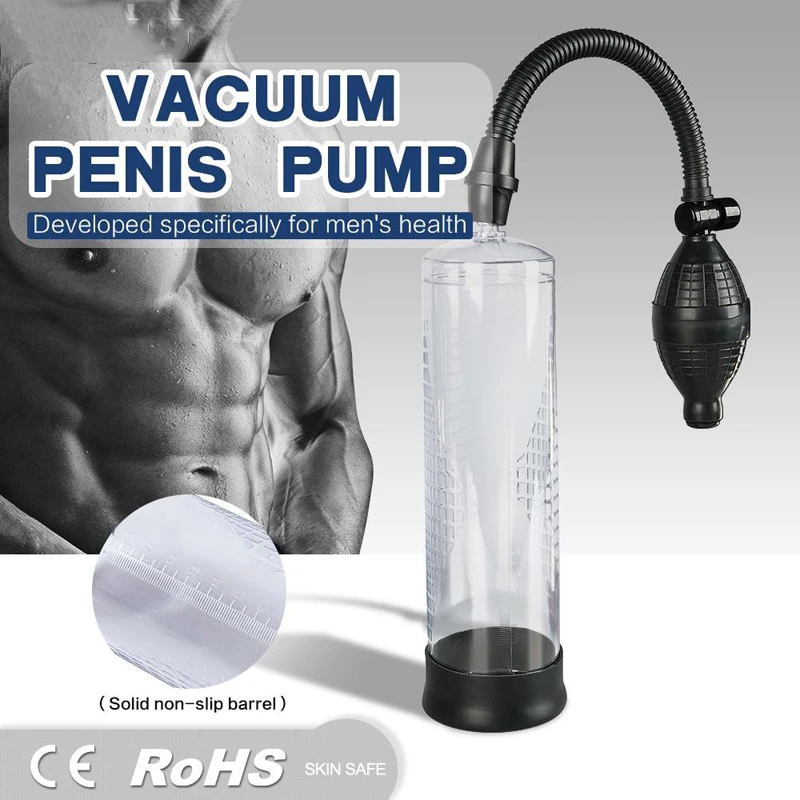 Секс игрушки для мужчин вакуумный насос пениса увеличитель большой пенис