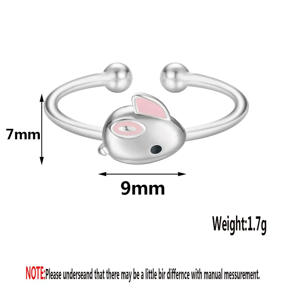 Чандлер милое маленькое розовое кольцо кролик для просеивания цветов открытое