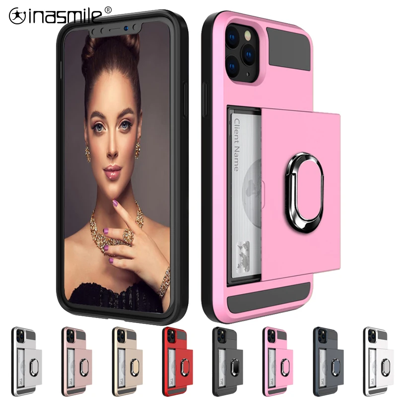 Хорошее скольжение карты противоударный чехол для мобильного телефона Huawei P20 Pro