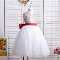 yoliyolei heart hollow out girls dress european design shiny sequin top tulle dresses cute casual holiday fashion kids gowns