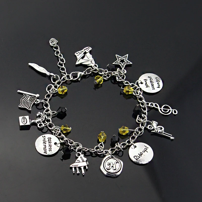 silver Аниме, Король Лев, Король Лев, Симба, очаровательный браслет, унисекс, мультяшный Акуна Матата, браслет для детей, лучшие рождественские подарки - Окраска металла: silver