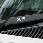 Наклейки на автомобильные стеклоочистители, 4 шт., декоративные наклейки сделай сам, подходят для BMW X5 F15 E70 E53 G05, виниловые аксессуары для тюнинга автомобиля