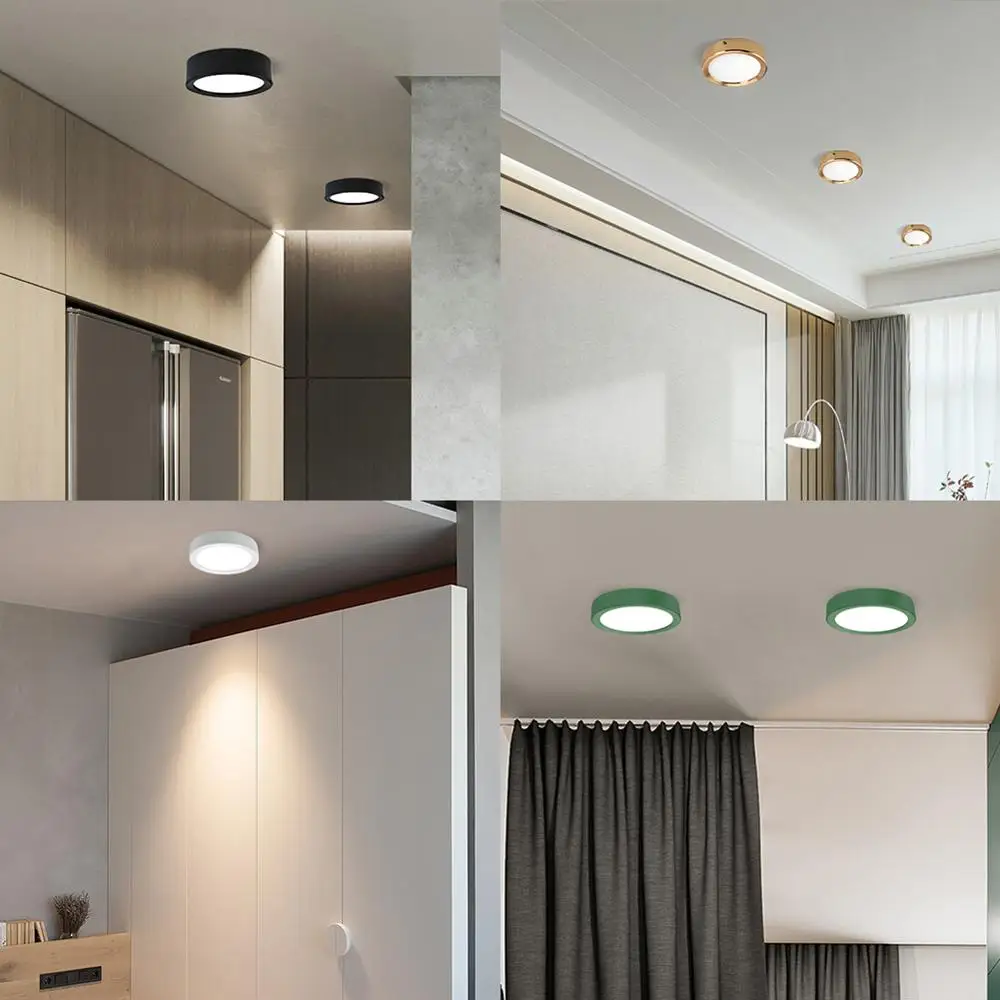 Светодиодный светильник с креплением на поверхность ультратонкий для