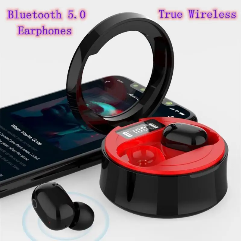 Наушники-вкладыши TWS Bluetooth 5 0 True Беспроводной Шум Снижение гарнитура спортивные