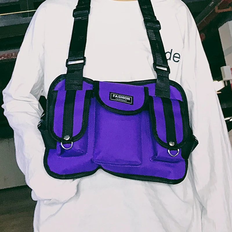 Модная нагрудная сумка камуфляжный жилет уличная функциональная сумочка в стиле