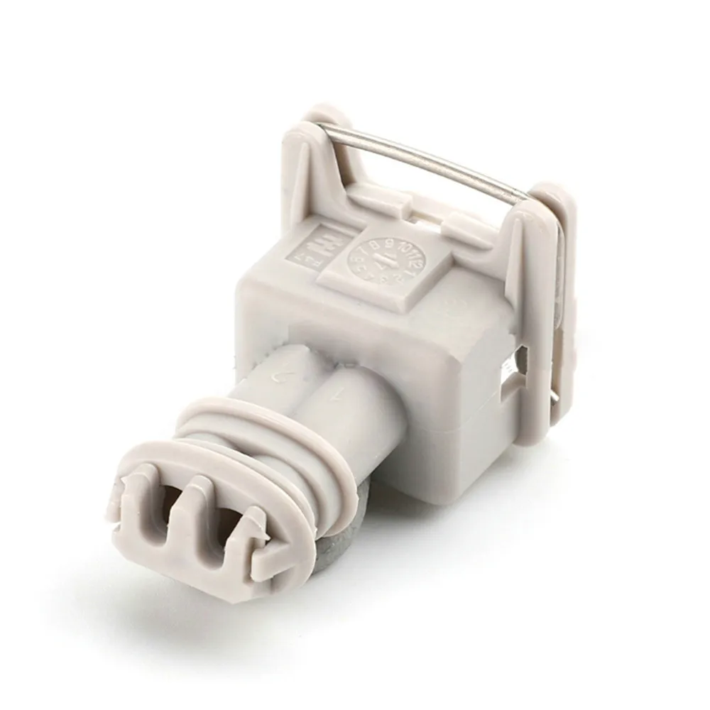 

5/10/20/50/100sets 2pin Auto Nozzle Ignition Coil Water Temperature Sensor Waterproof Plug connector 282189-2