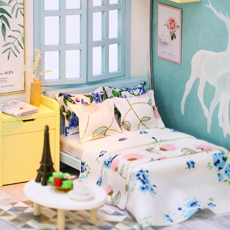 Кукольный домик пылезащитный чехол Миниатюрные аксессуары для мебели модель