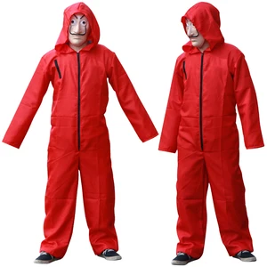 ropa anime bluey casa de papel house anime costume kids house salvador dali party la casa de papel cosplay men adults kids suit free global shipping
