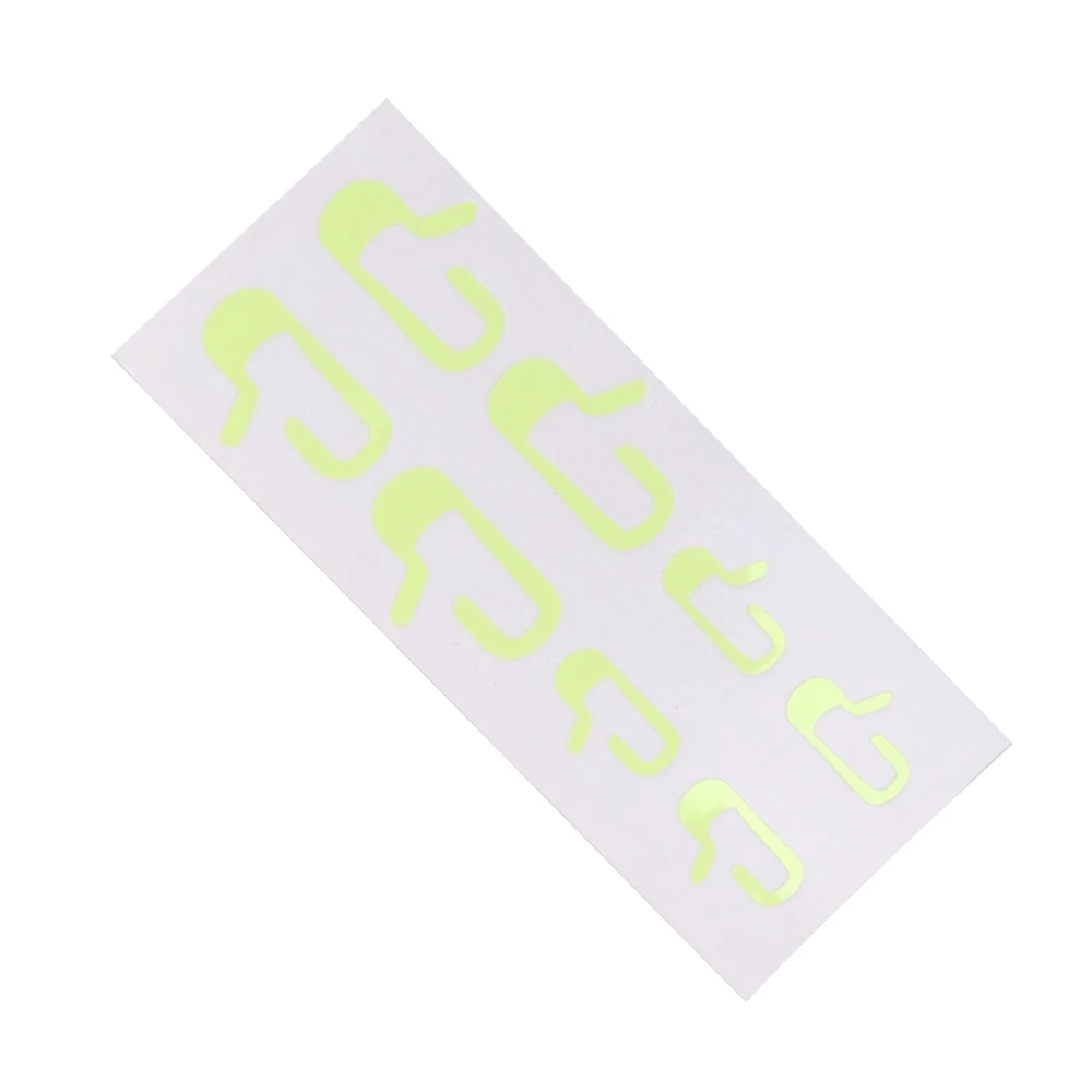 LEEPEE 1 набор наклейка на дверь автомобиля сделай сам выход светящиеся наклейки s