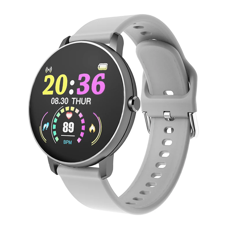 LIGE Смарт часы для мужчин полный сенсорный СВЕТОДИОДНЫЙ цветной экран Smartwatch