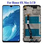 Оригинальный ЖК-дисплей 7,12 дюйма для Honor X8 Max, детали для замены ЖК-экрана Honor 8X max с рамкой